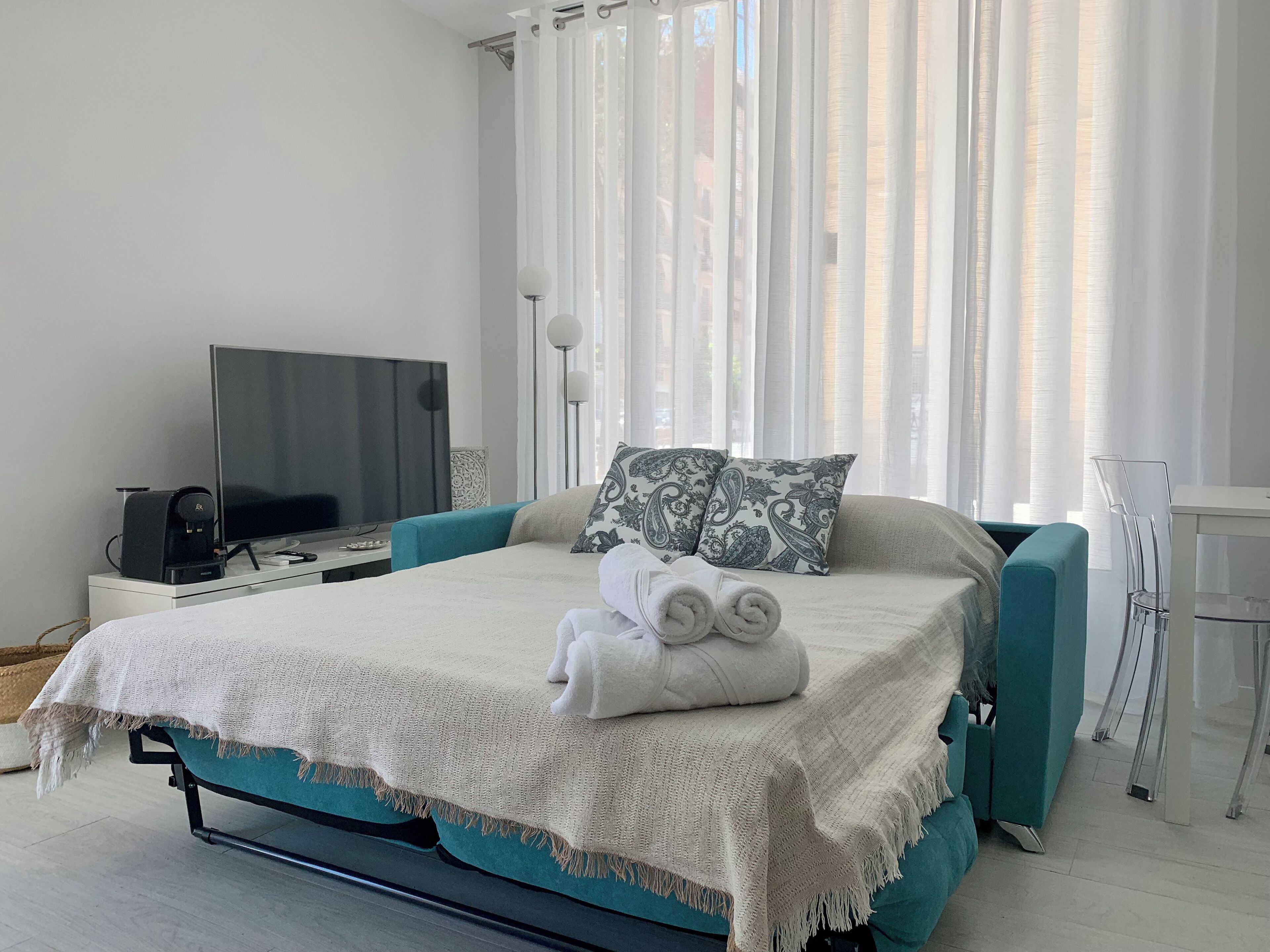 1 Schlafzimmer, Bügeleisen/Bügelbrett, WLAN, Bettwäsche