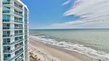 Superior Condo, 1 King Bed with Sofa bed, Kitchen, Partial Ocean View | View from room
