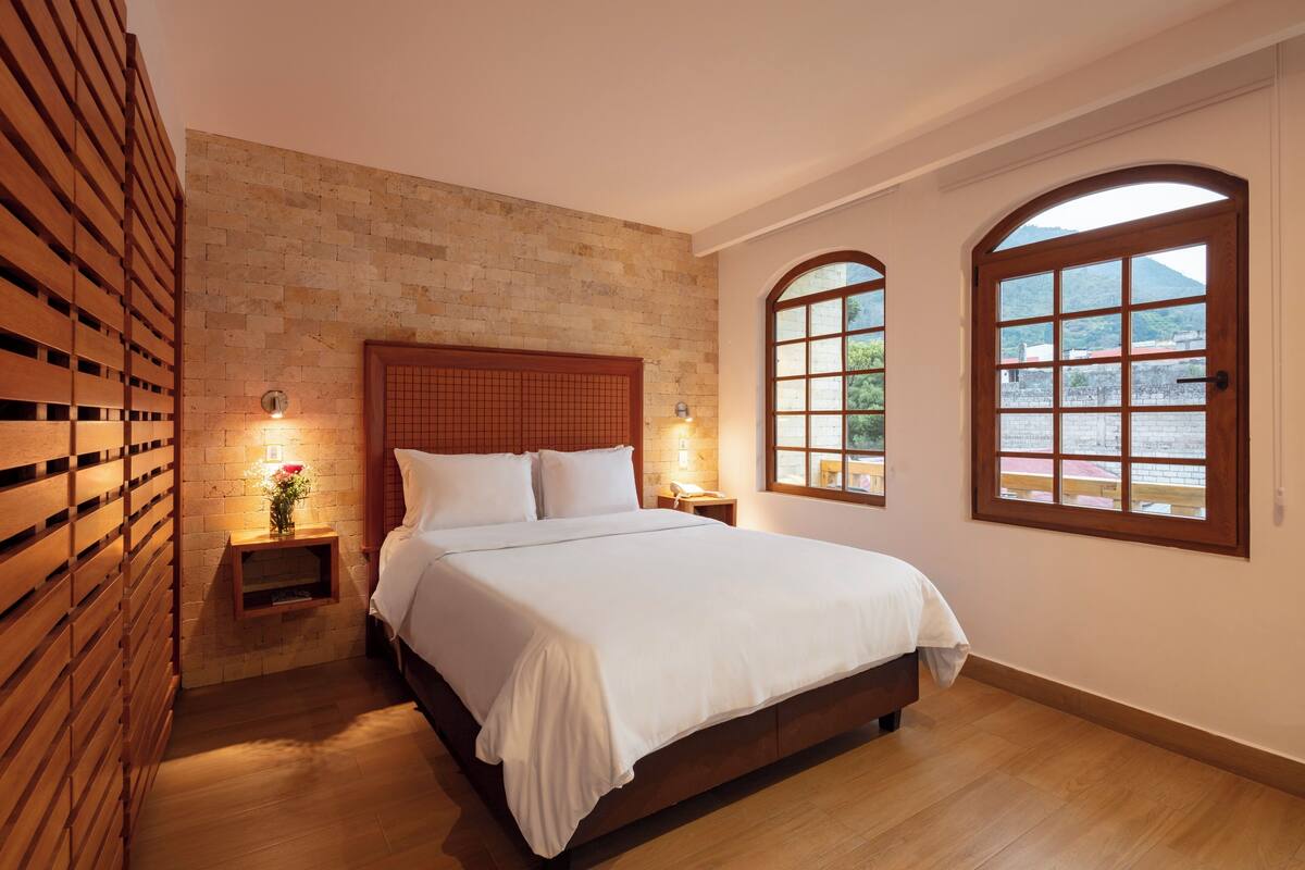 Premium bedding, blackout drapes, iron/ironing board, WiFi (free)