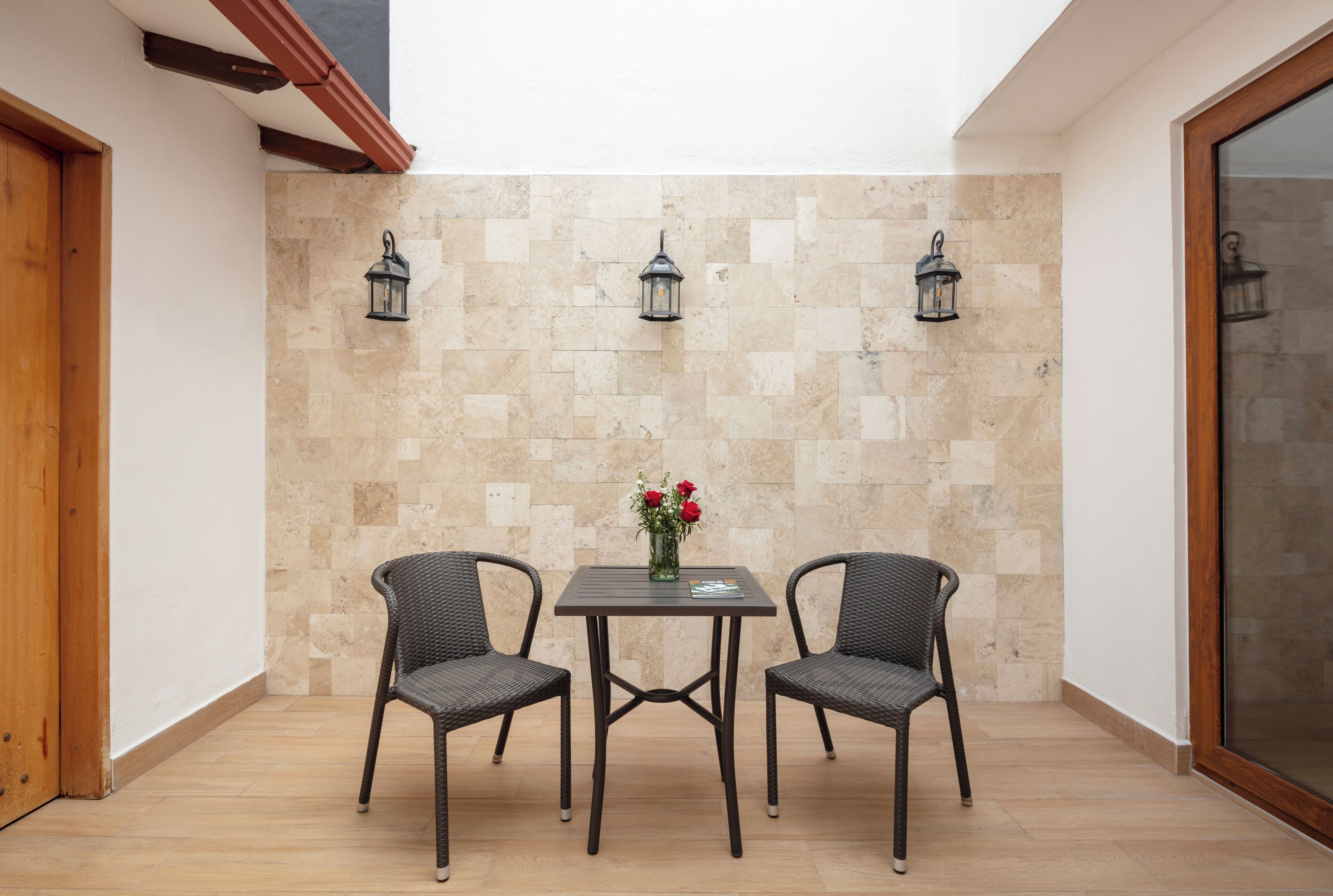 Apartamento, 1 habitación, patio, planta baja | Terraza o patio