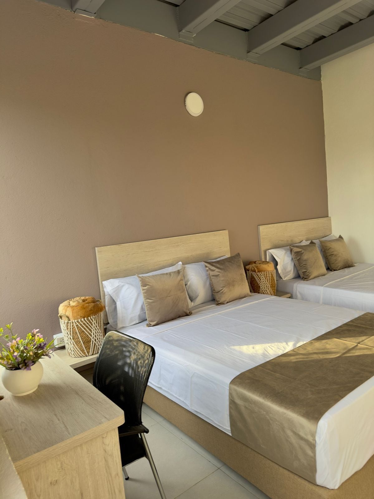 Executive Quadruple Room | Premium bedding, down comforters, desk, free WiFi