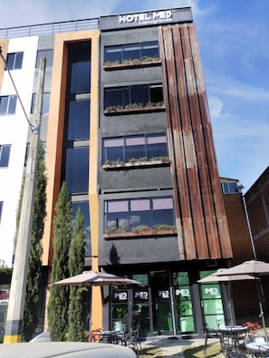 Fachada del alojamiento