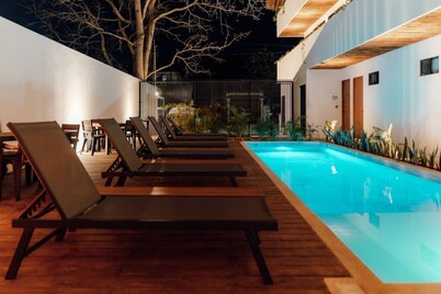 Cozy 2-bedroom apartment in amazing Bacalar Lagoon