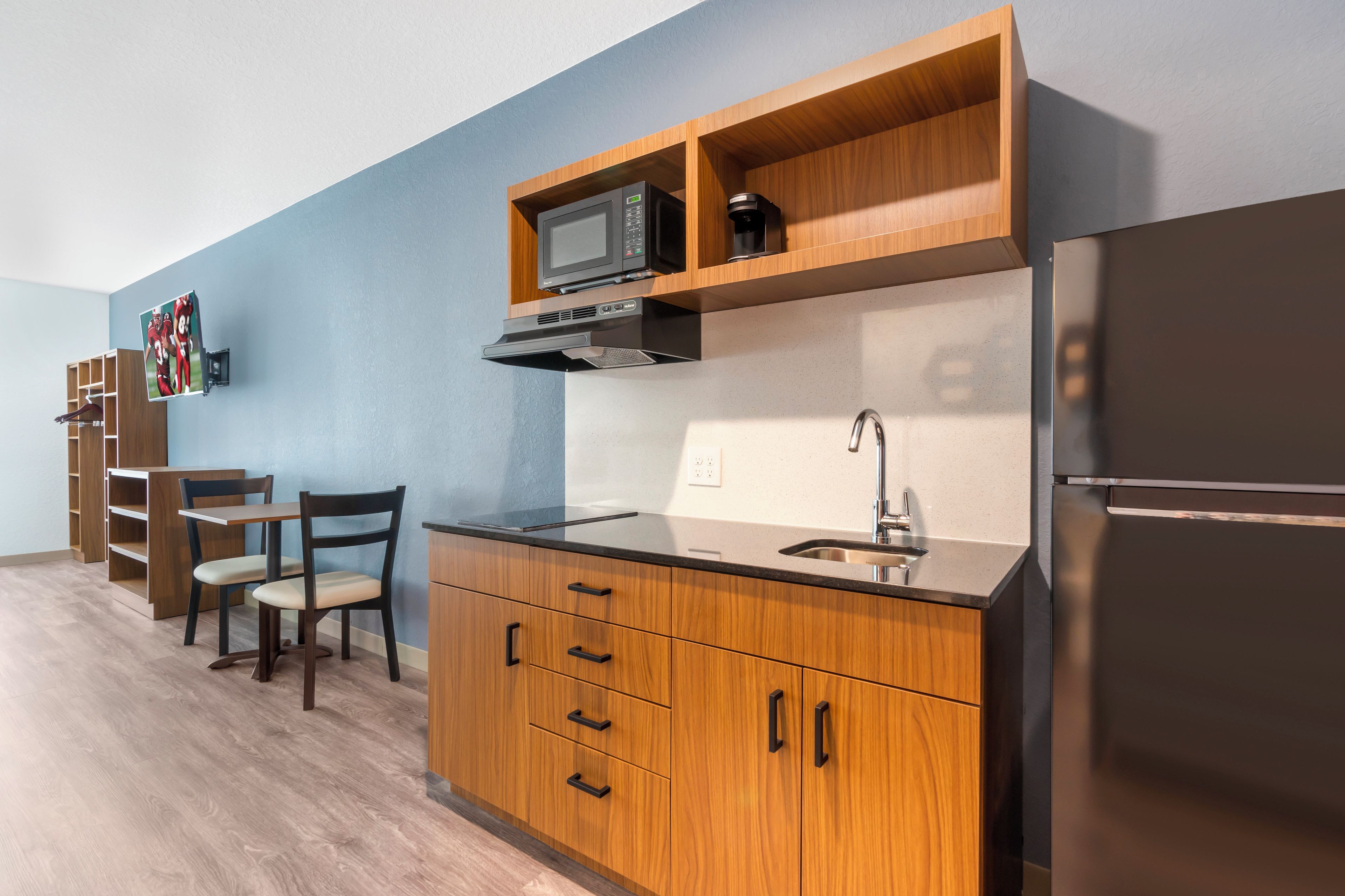Studio, 2 Queen Beds, Non Smoking | Blackout curtains, iron/ironing board, free WiFi, bed sheets