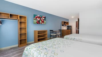 Estudio, 2 camas Queen size, para no fumadores | Cortinas blackout, tabla de planchar con plancha y wifi gratis