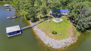 Exterior - Lakefront Retreat w/Pvt Dock, Game Room, Hot Tub (Murray)