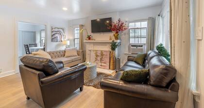 Charming 2-bedroom house with WiFi and AC in San Mateo