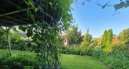 Appartment mit Garten, Saune und Terasse