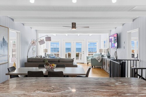 SY Oceanfront-Heated Pool-Bar-Firepit-Horseshoes