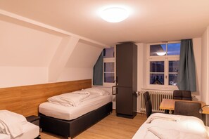 Free WiFi, bed sheets