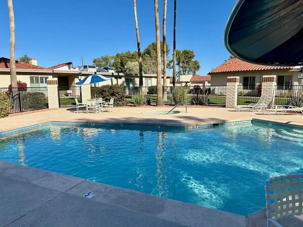 Außenpool, beheizter Pool