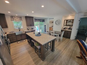 Fridge, microwave, oven, stovetop - Welcome to- "Moonlight Bay" located on Grand Marsh with Eagles, loons & Seabirds (Gouldsboro)