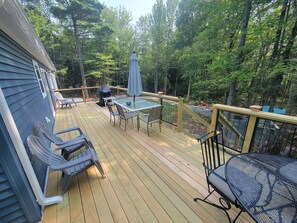 Outdoor dining - Welcome to- "Moonlight Bay" located on Grand Marsh with Eagles, loons & Seabirds (Gouldsboro)