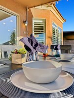 Outdoor dining