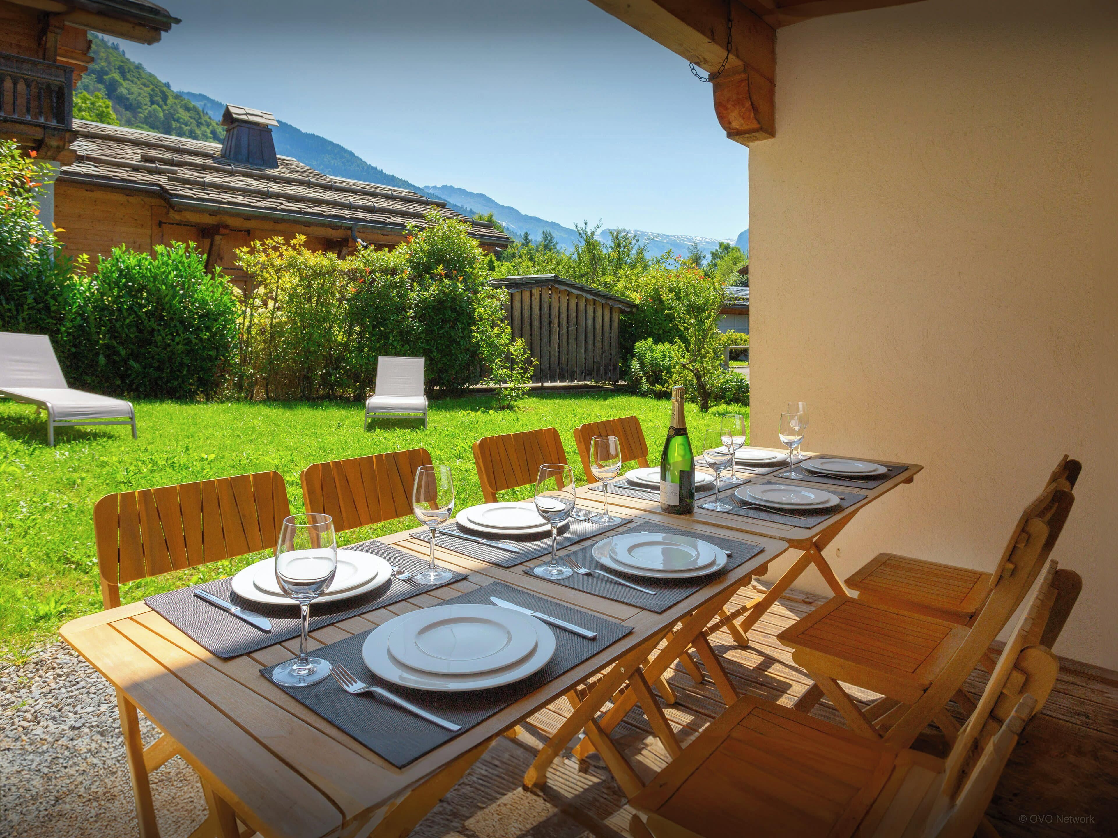 Opções para refeição ao ar livre