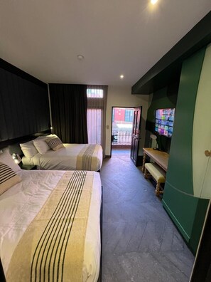 Classic Room, 2 Double Beds | Minibar, in-room safe, iron/ironing board, free WiFi - Fishers House Hotel San Miguel (San Miguel de Allende)
