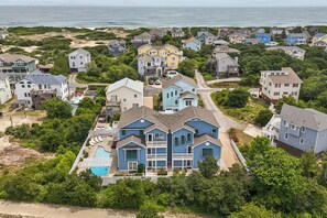 Exterior - 1892 - Carolina Bliss, 12 Bedroom Corolla Ocean Sands Pet Friendly Property with Private Pool (Corolla)
