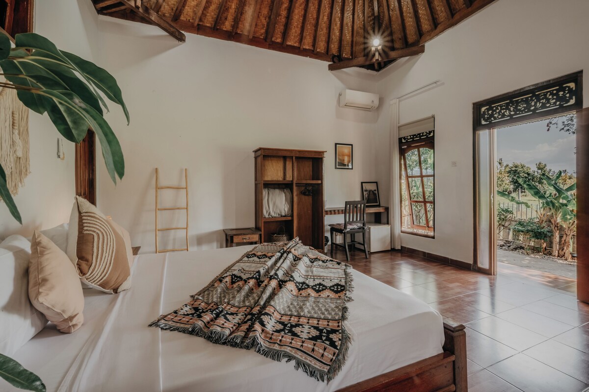 Desk, laptop workspace, cribs (surcharge), WiFi (free)