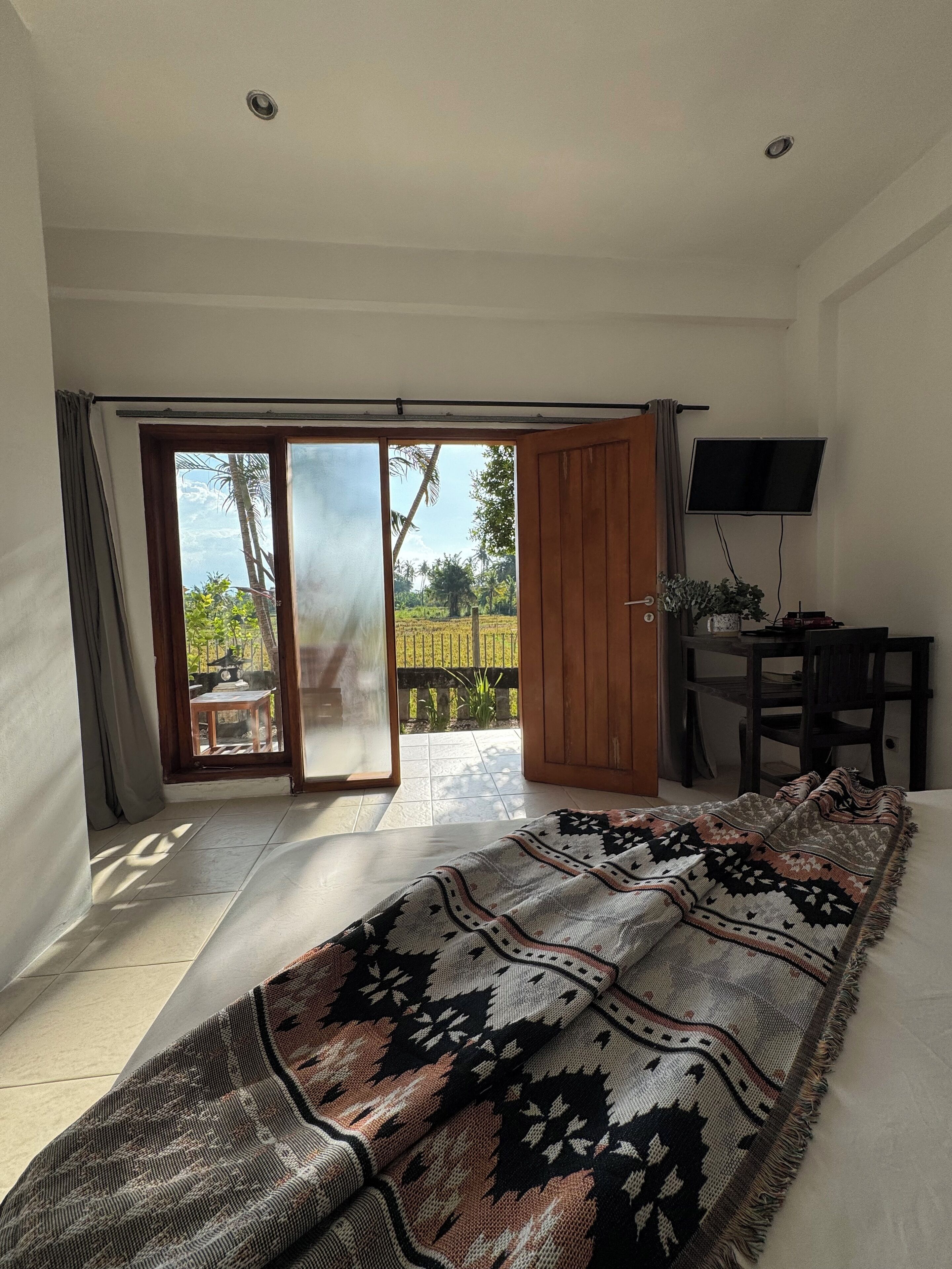 Double Room, Non Smoking, Garden View | Desk, laptop workspace, cribs/infant beds, free WiFi