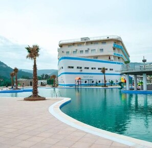 Façade de l’hébergement