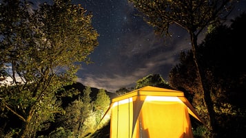 Cabane Confort, vue montagne