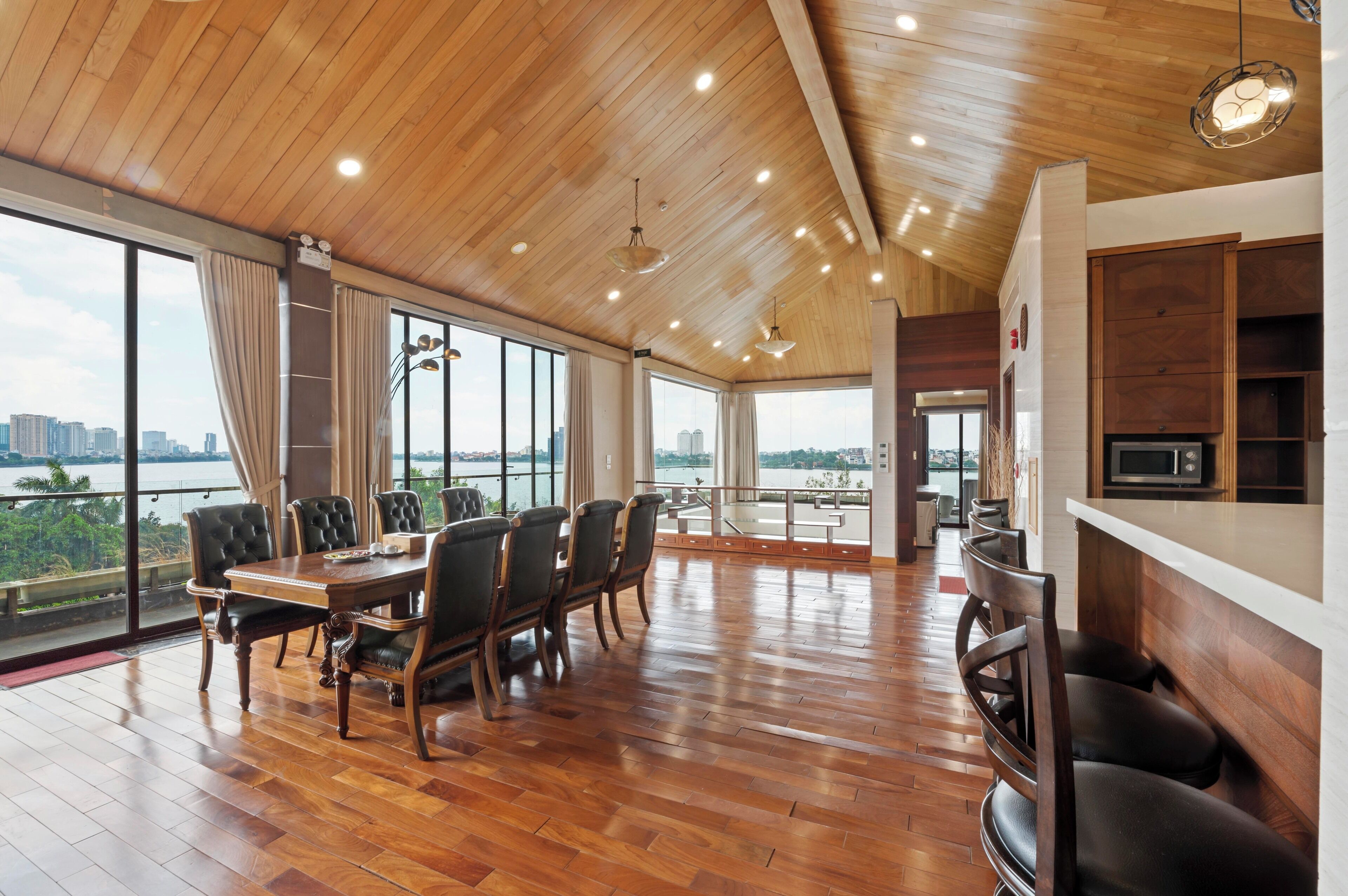 Dúplex presidencial, balcón, vistas al lago | Vistas del balcón