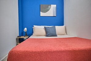 Lägenhet | 1 sovrum, arbetsyta för laptop, strykjärn/strykbräda och gratis wi-fi