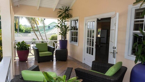 Front of property - Stunningly Blossom Villa (Gros Islet)