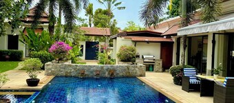 Luxurious 5-bedroom pool villa off enchanting Boat Avenue BangTao Beach