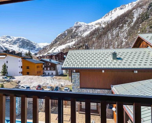 Val Disère Centre, 4 Pièces, Parking, 8 Personnes,5min à Pied du Front de Neige