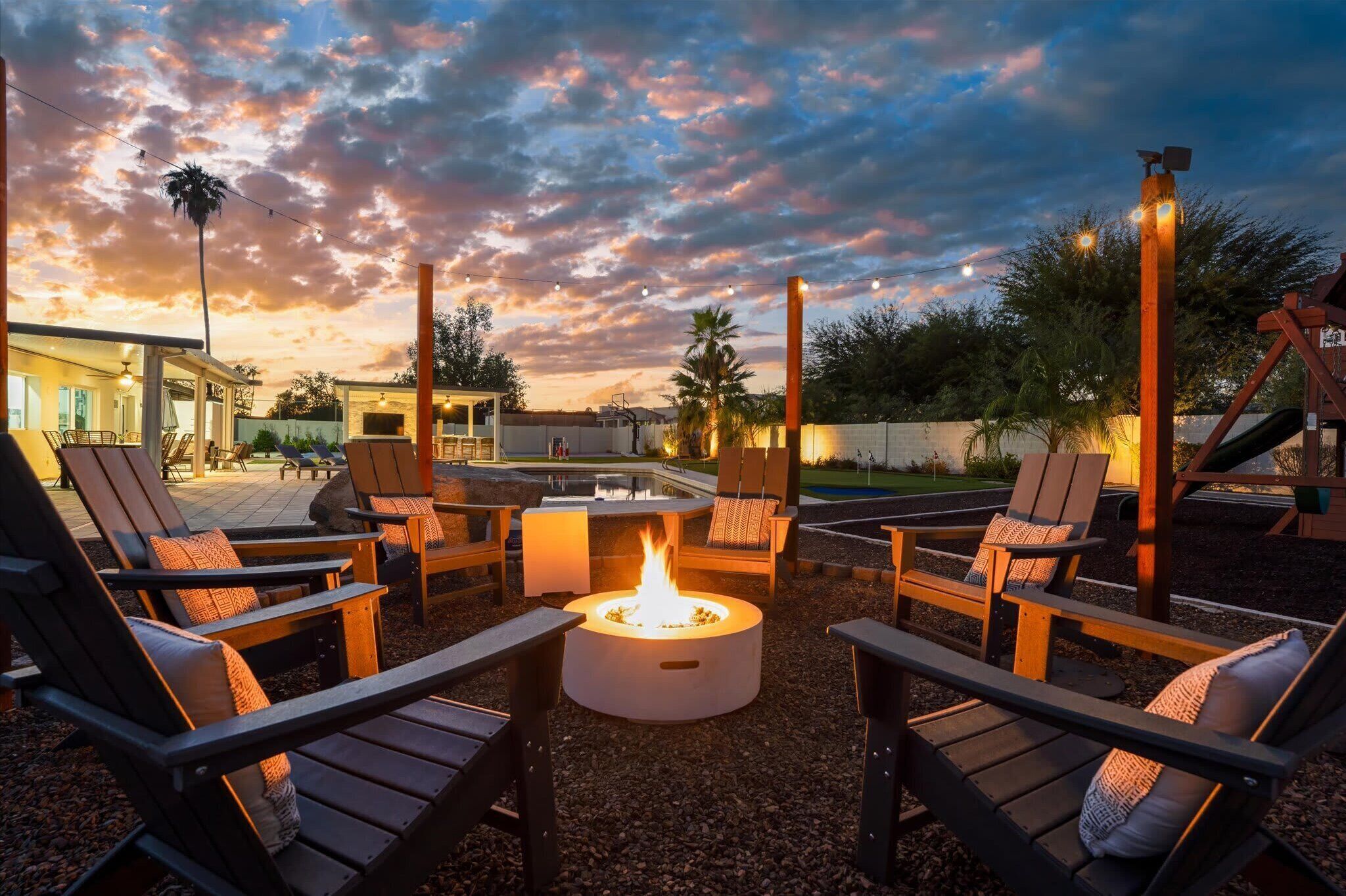 Enceinte de l’hébergement