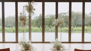 Indoor wedding