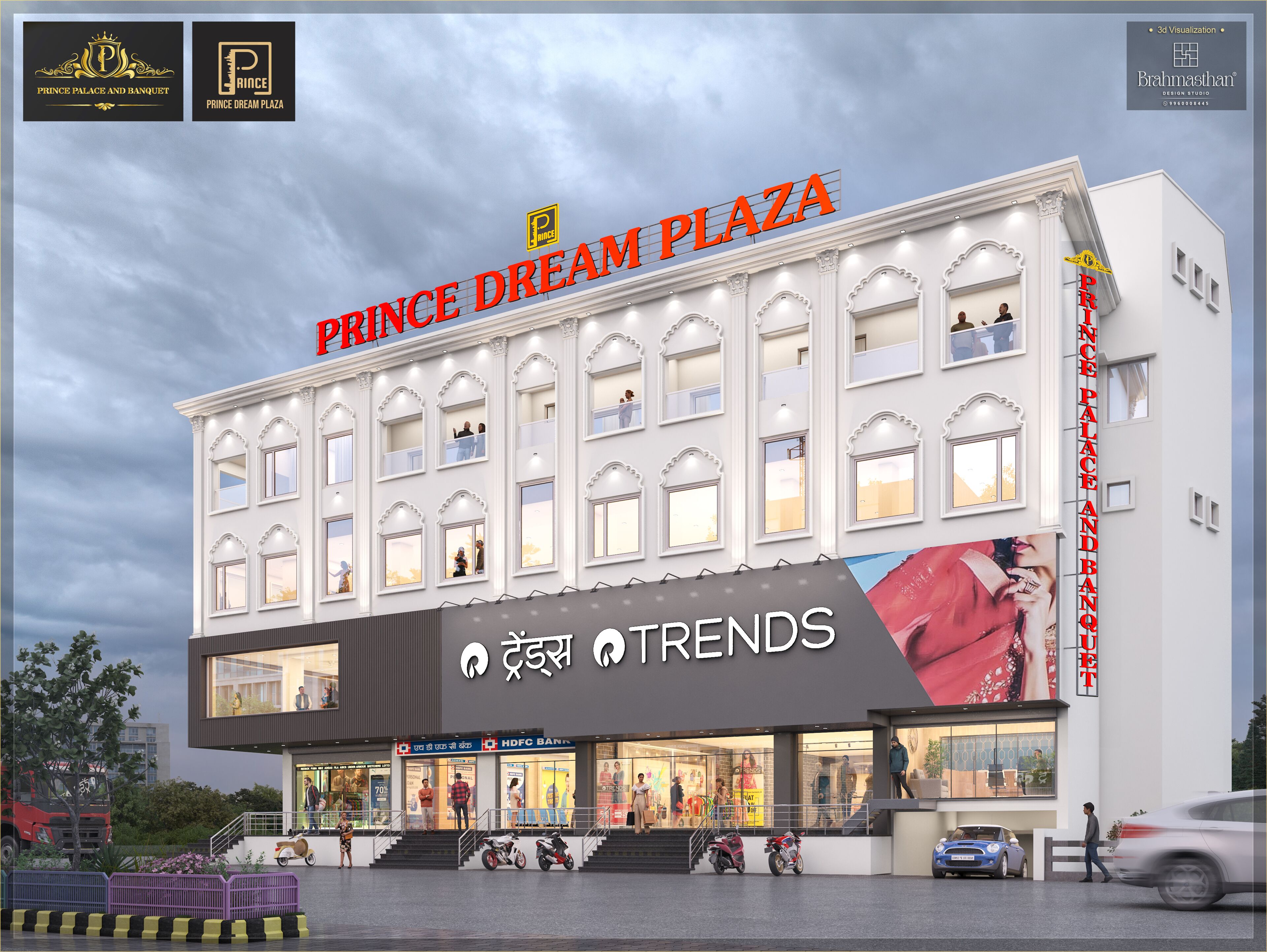 Entrada al alojamiento