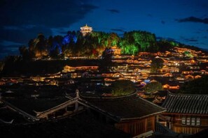 Blick von der Unterkunft