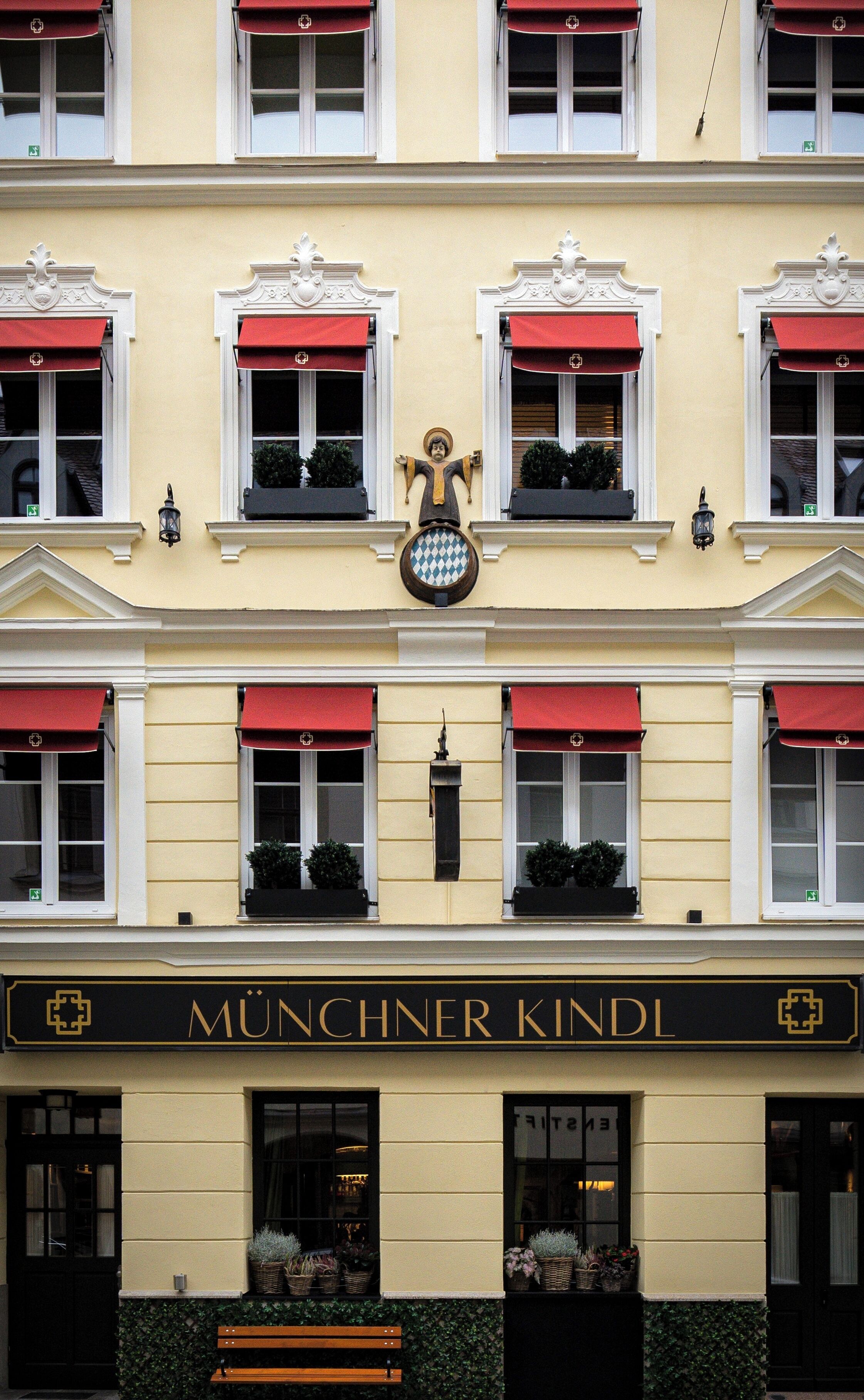 Majoituspaikan julkisivu