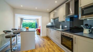 Microwave, oven, dishwasher, highchair