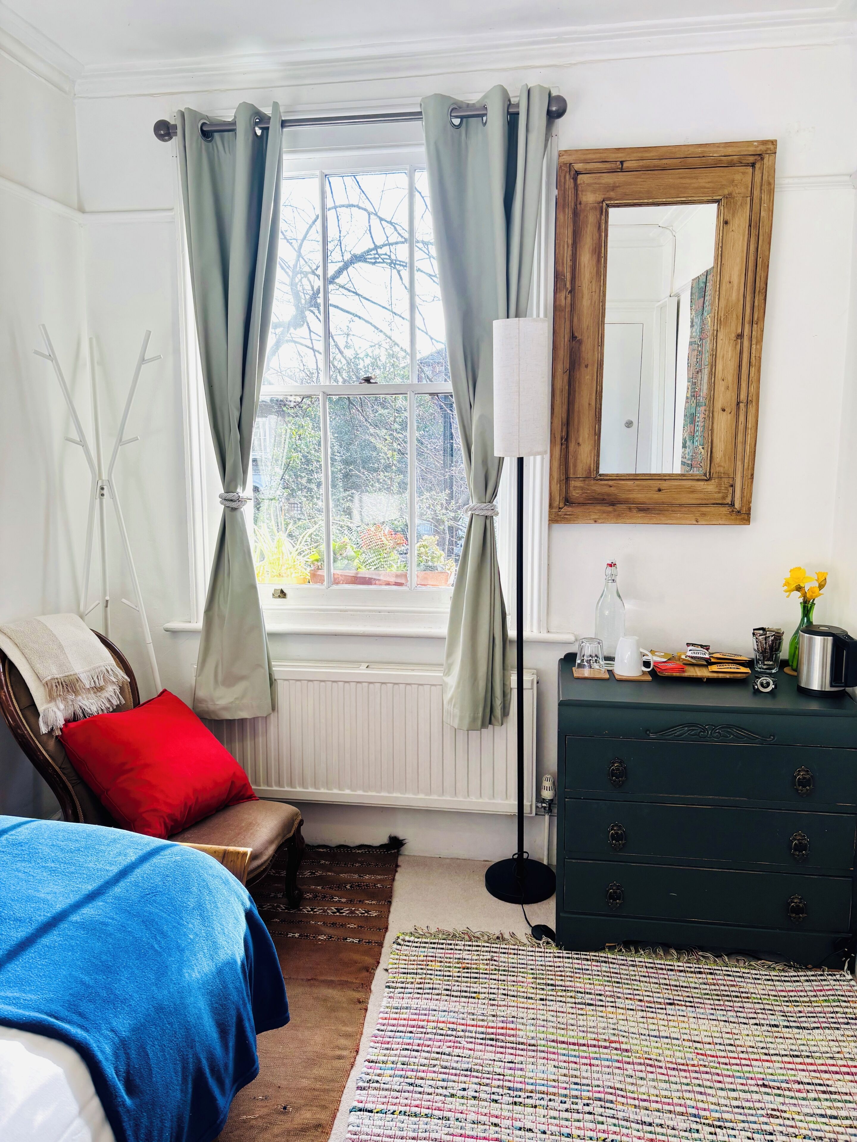 Einzelzimmer | Bügeleisen/Bügelbrett, kostenloses WLAN