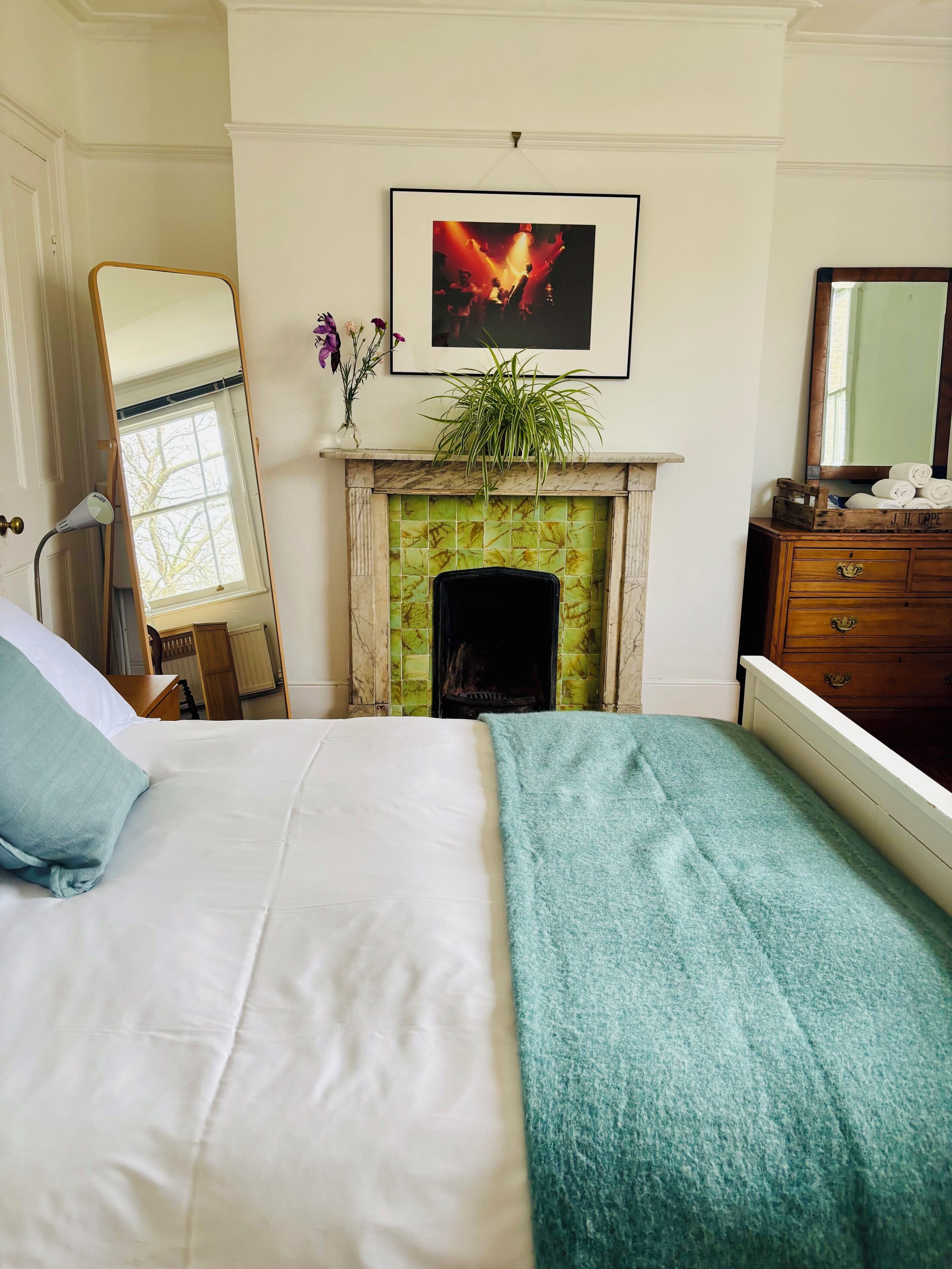 Classic-Doppelzimmer, Gartenblick | Bügeleisen/Bügelbrett, kostenloses WLAN