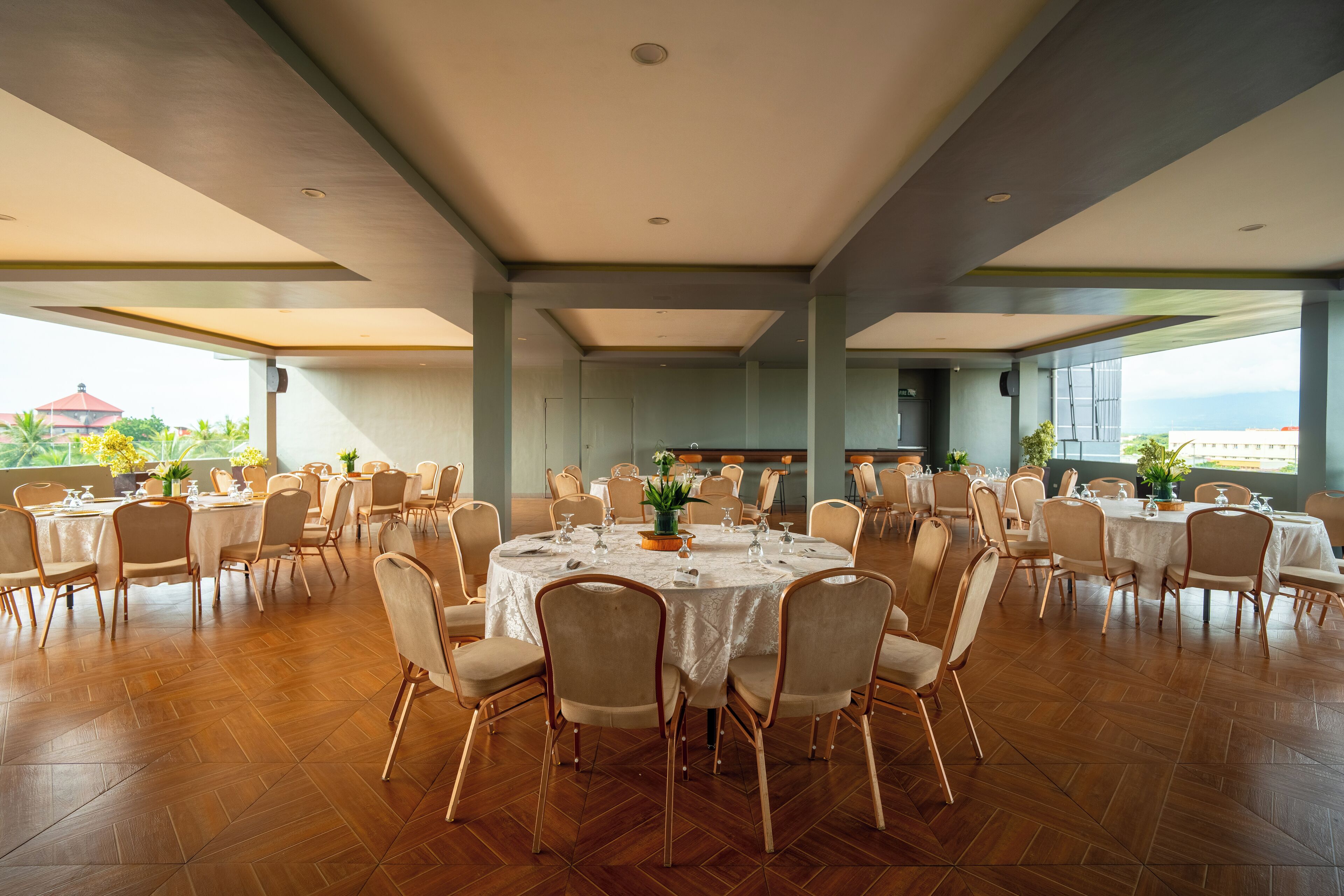 Reception hall