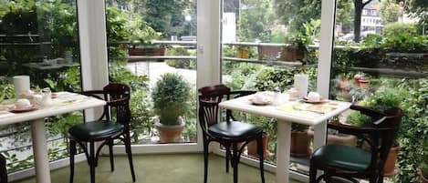 Daily buffet breakfast (EUR 12 per person)