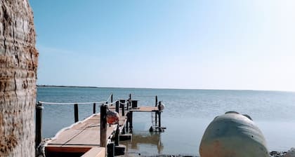 Beach Houses Kerkennah Pieds dans l'eau avec vue panoramique