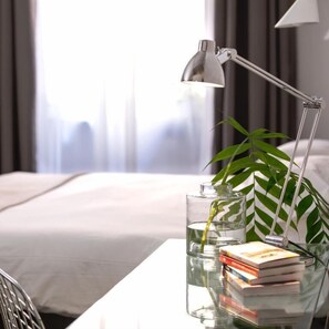 Doppia Basic | Minibar, una scrivania, Wi-Fi gratuito, lenzuola