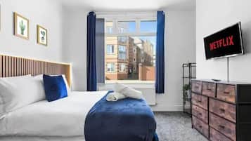 1 habitación, tabla de planchar con plancha y wifi gratis