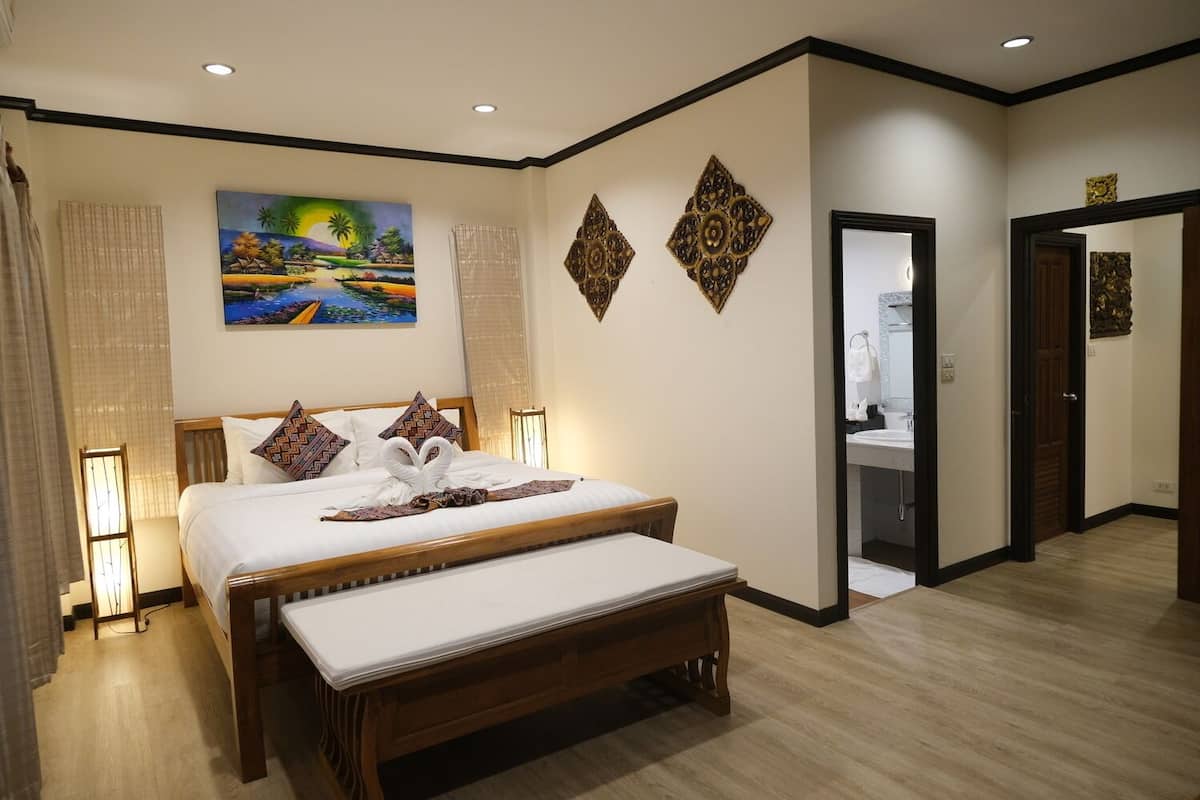 Family Double Room, Garden View | 1 bedroom, free WiFi