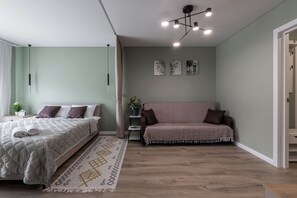 1 habitación, tabla de planchar con plancha y wifi gratis