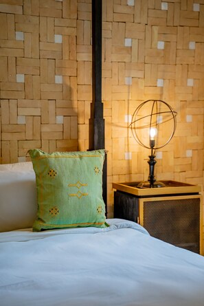 1 chambre, accès au Wi-Fi (inclus), literie fournie
