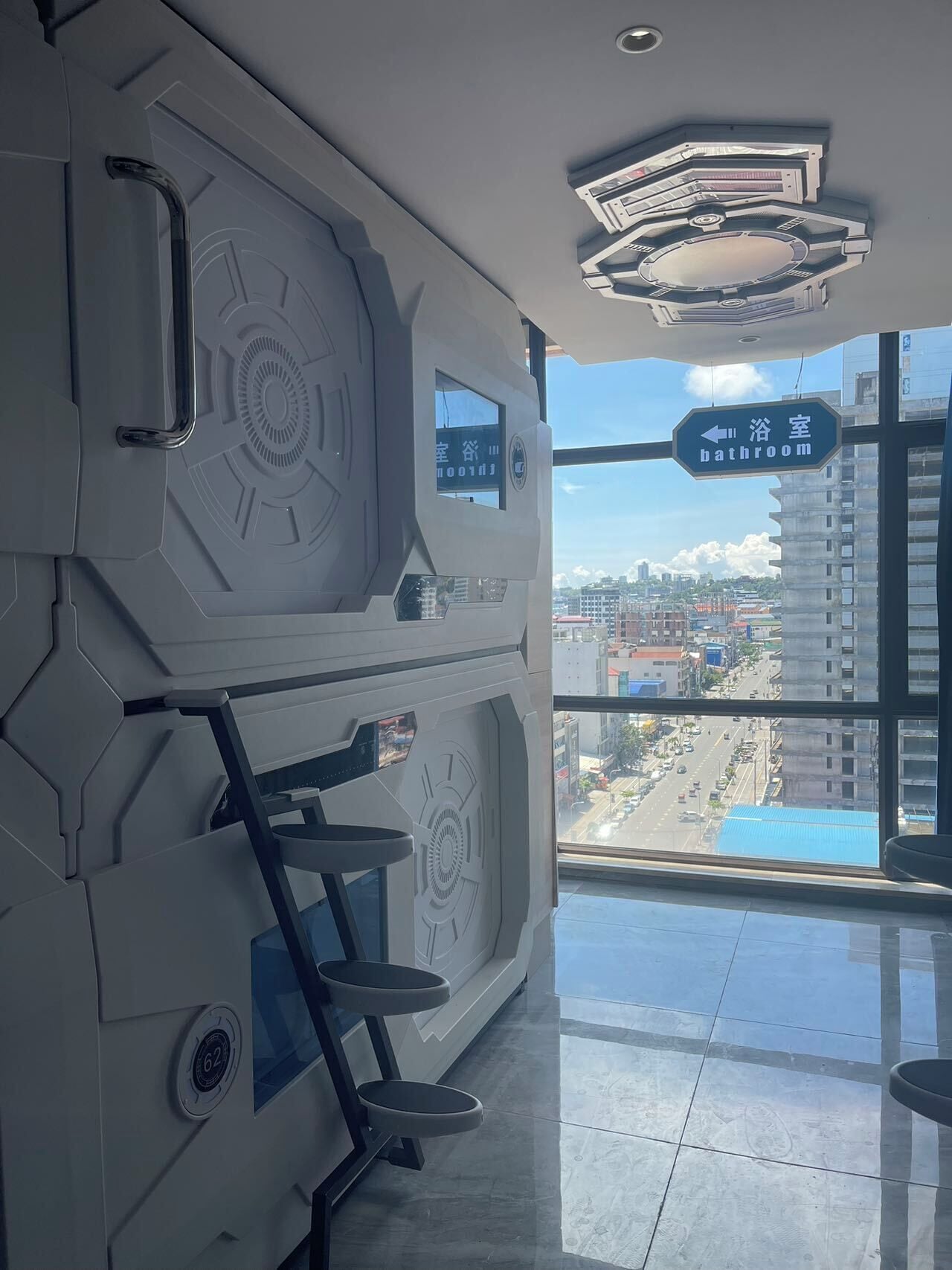 공용 도미토리, 여성 전용 (Capsule Room A) | 시내 전망