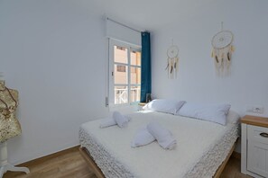 2 habitaciones, wifi gratis y ropa de cama 