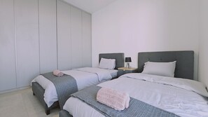 2 chambres, fer et planche à repasser, Wi-Fi gratuit, draps fournis