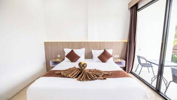 Quarto casal luxo | Quartos à prova de som, Wi-Fi de cortesia